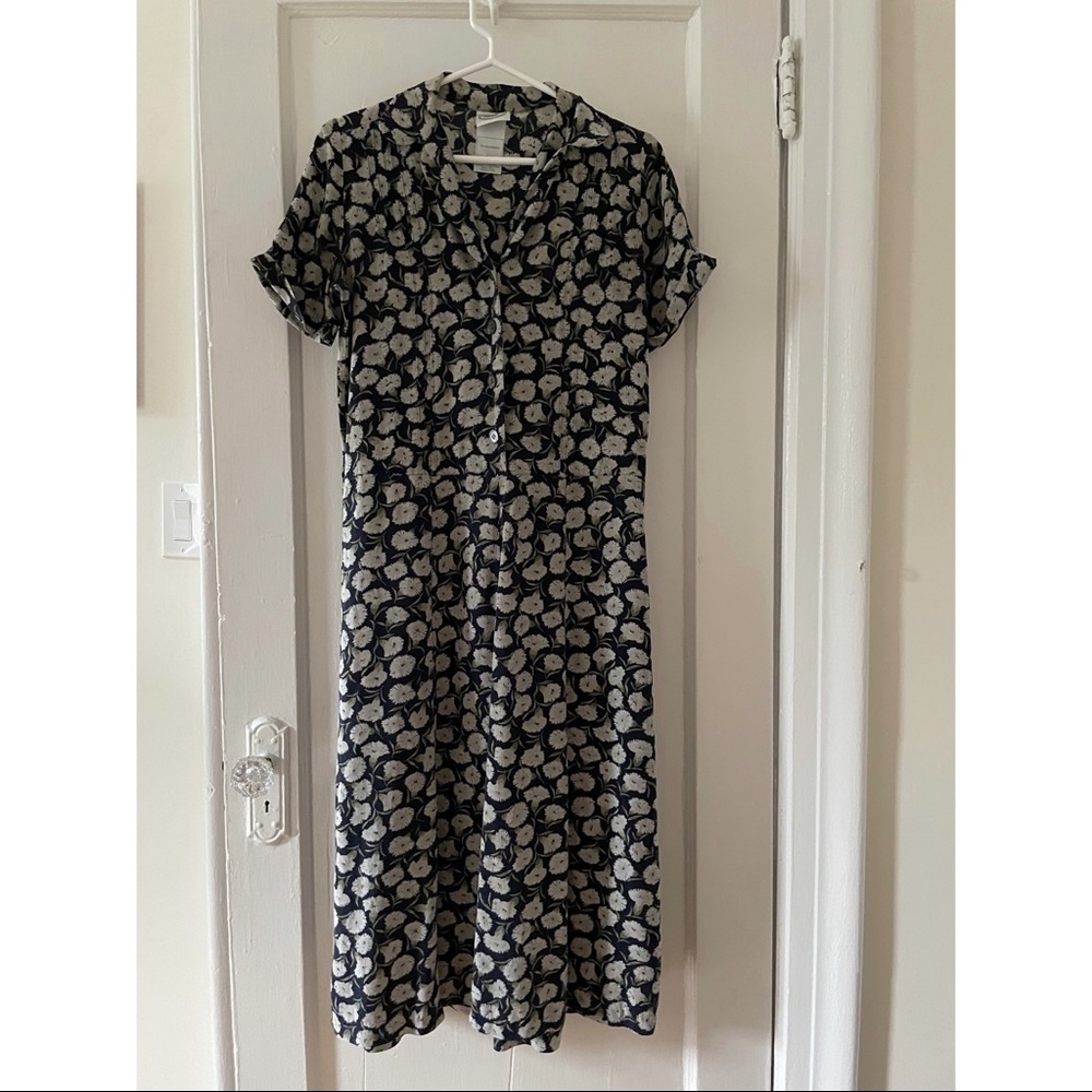 Laura Ashley Silk 1930s Style Dress